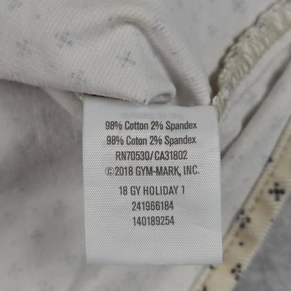 Gymboree Baby Boys Corduroy Button Down Shirt Cream Navy Cross Print 6-12 Months